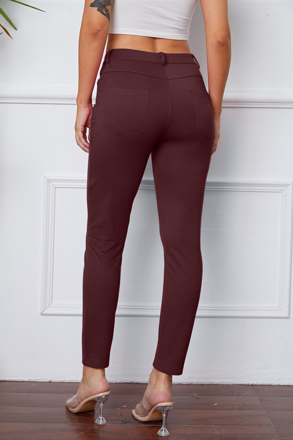 StretchyStitch Pants by Basic Bae Carauana Store