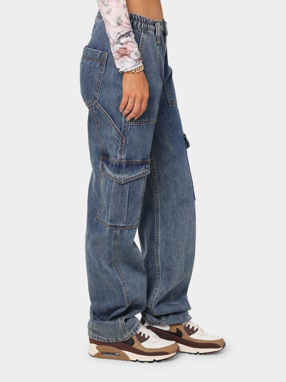 Straight Jeans with Pockets Carauana Store