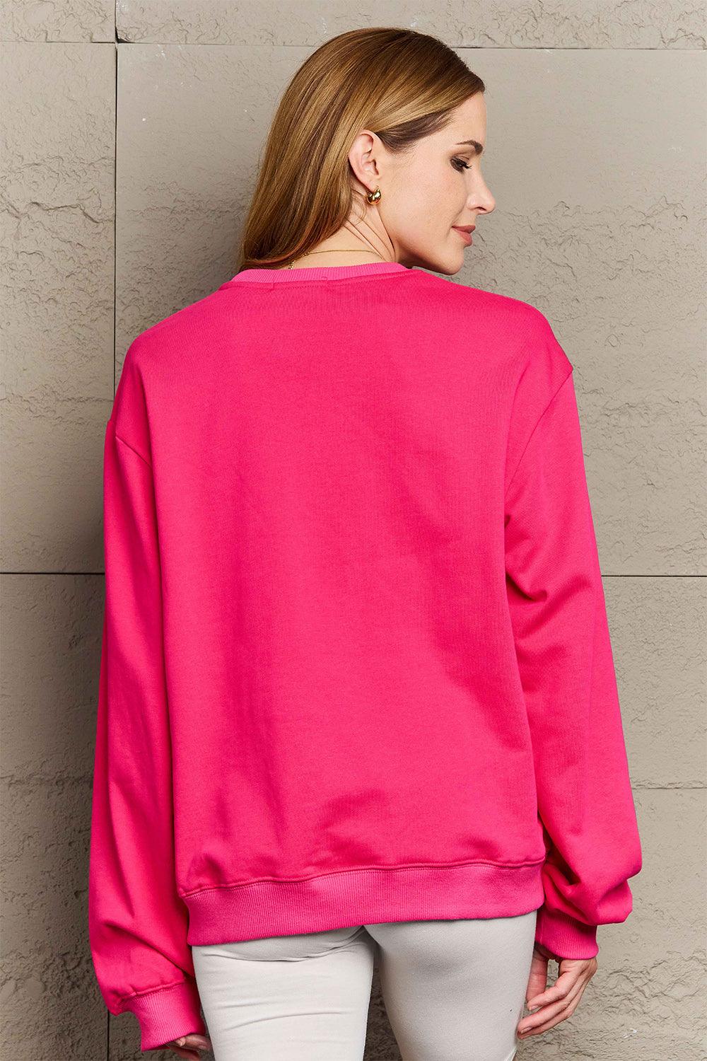 Simply Love Full Size GOING FOR THE I HAVE KIDS LOOK Long Sleeve Sweatshirt Carauana Store