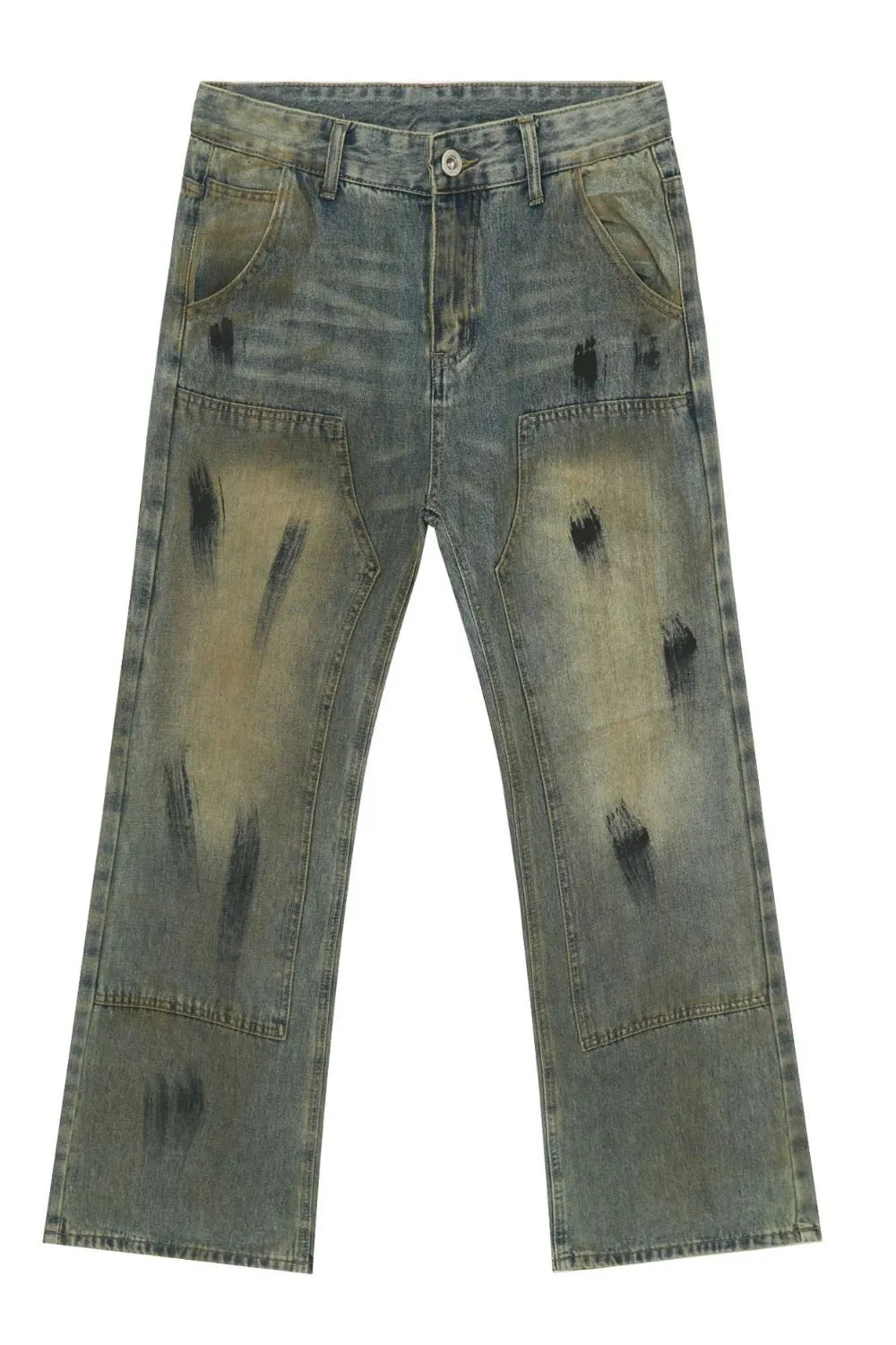 Men's Mid Rise Loose Fit Jeans Carauana Store