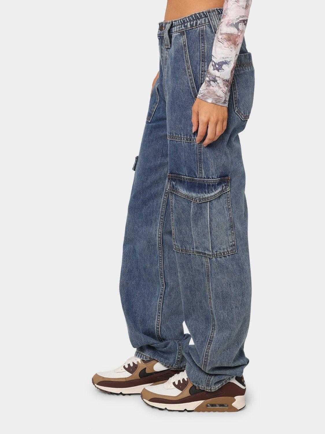 Straight Jeans with Pockets Carauana Store
