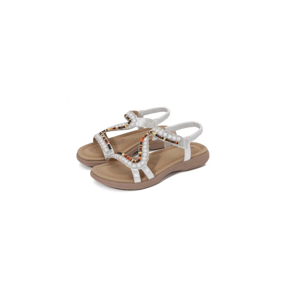 Open Toe Flats Sandals Carauana Store