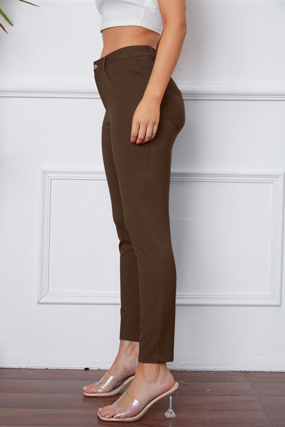 StretchyStitch Pants by Basic Bae Carauana Store