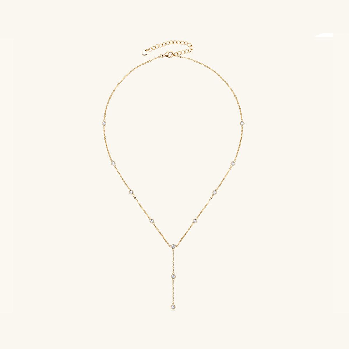 1.1 Carat Moissanite 925 Sterling Silver Necklace Carauana Store