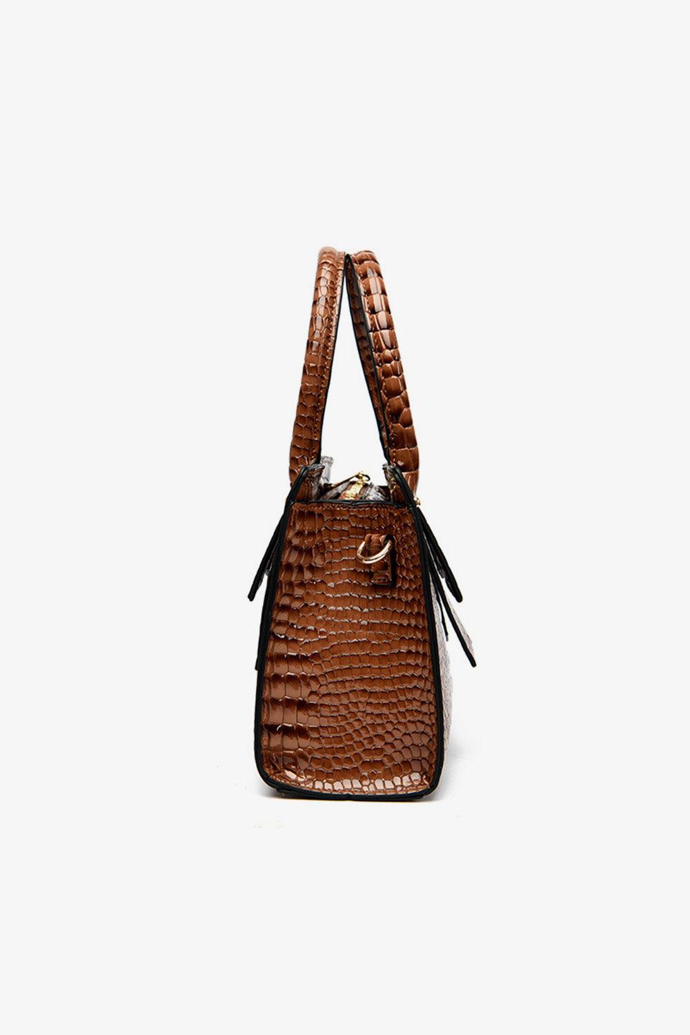 Textured PU Leather Handbag Carauana Store