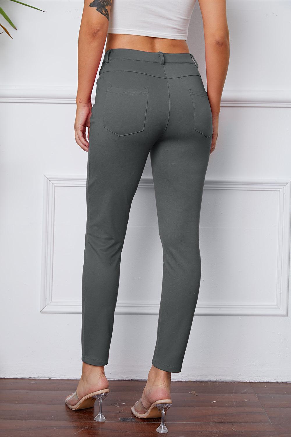 StretchyStitch Pants by Basic Bae Carauana Store