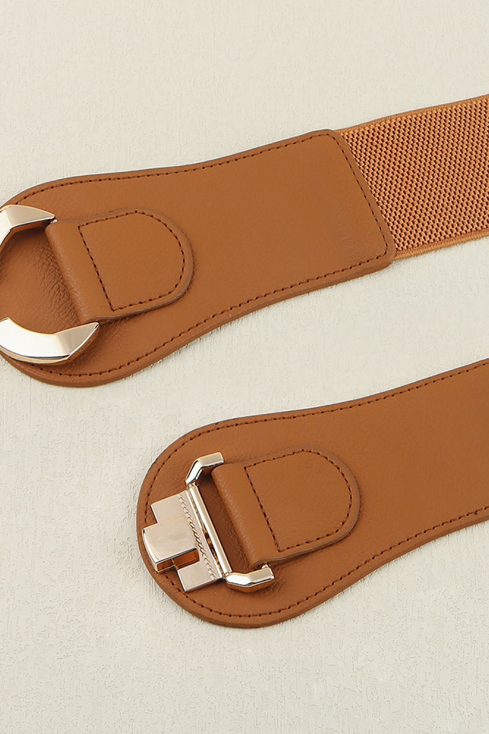 Alloy Buckle Elastic Belt Carauana Store