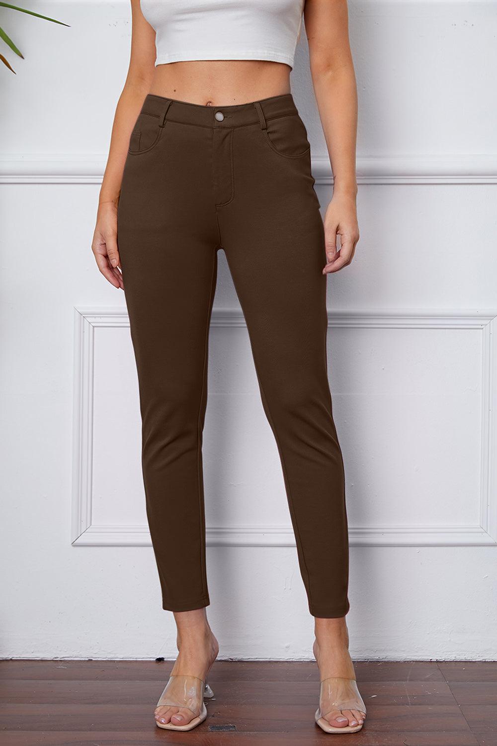 StretchyStitch Pants by Basic Bae Carauana Store