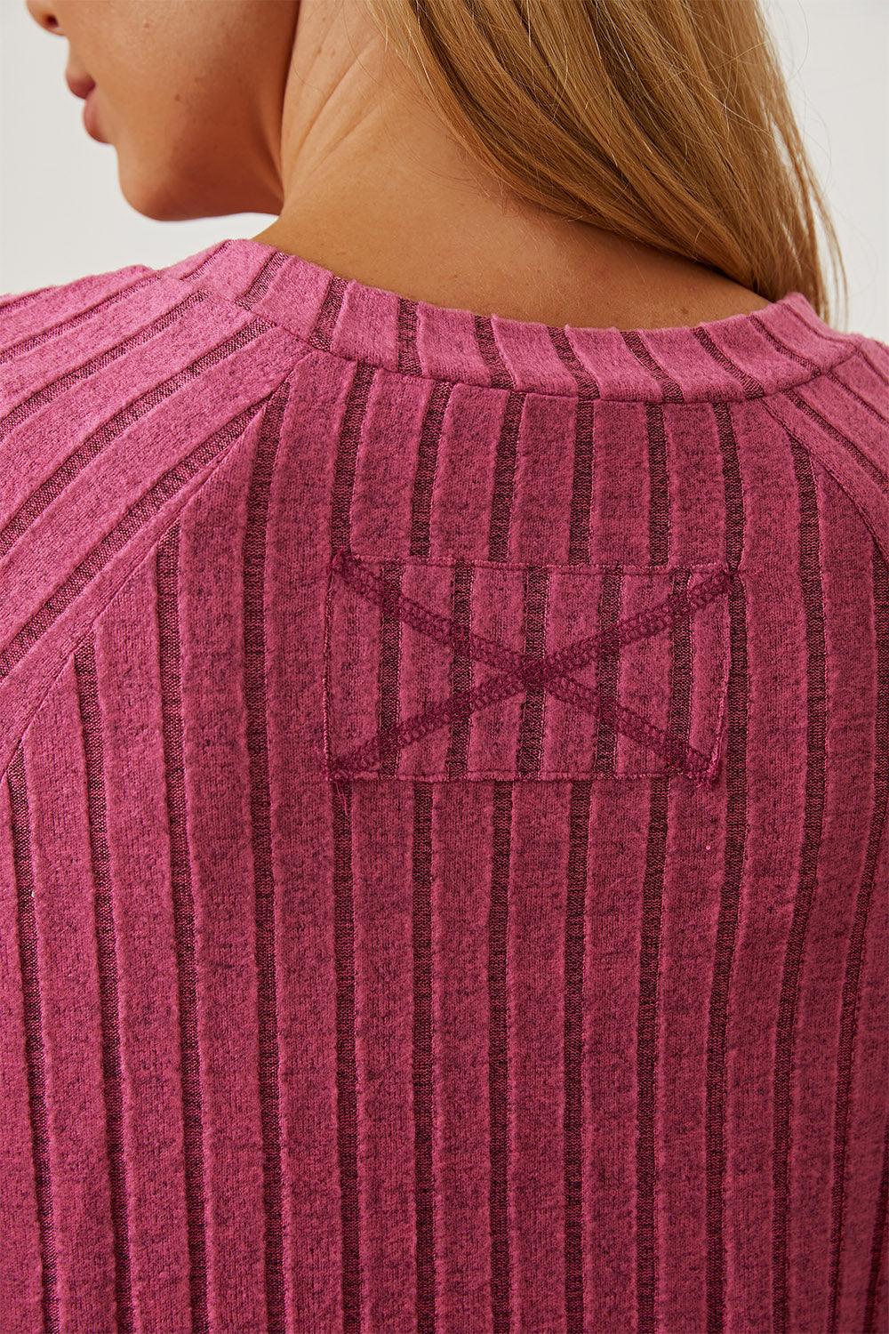 Basic Bae Full Size Ribbed Thumbhole Sleeve T-Shirt Carauana Store