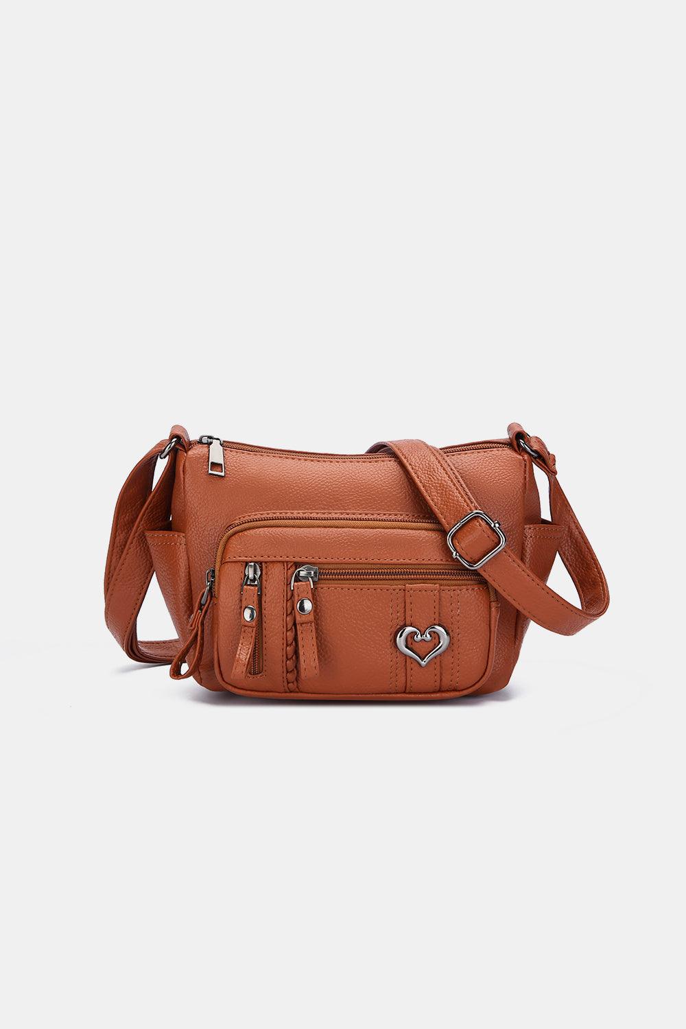 PU Leather Adjustable Strap Shoulder Bag Carauana Store