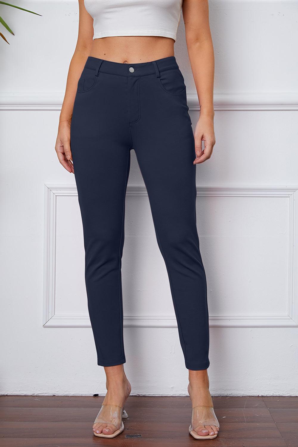 StretchyStitch Pants by Basic Bae Carauana Store