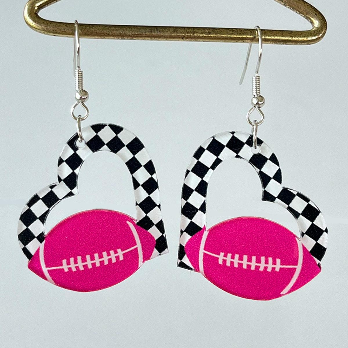 Geometric Shape Acrylic Dangle Earrings Carauana Store