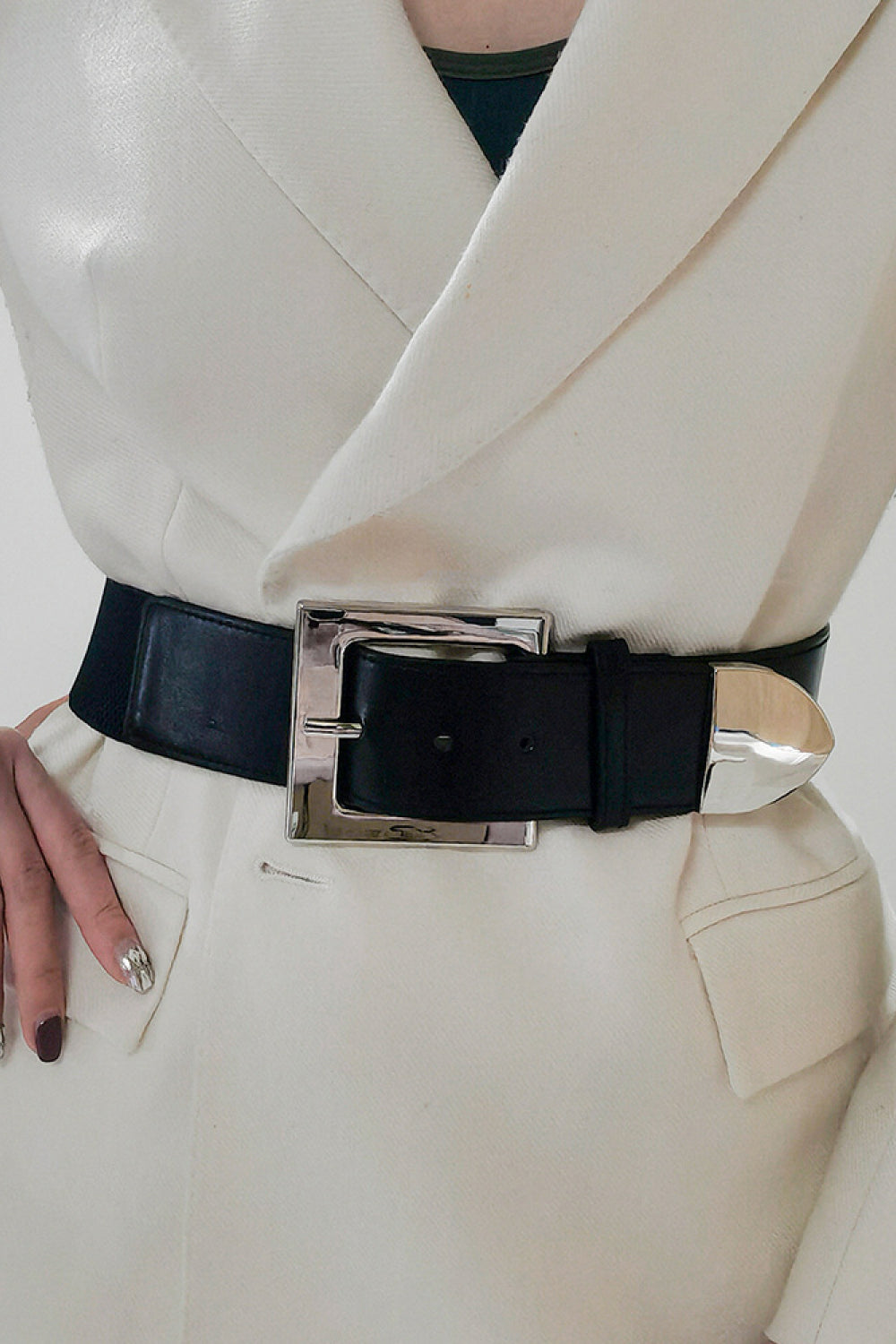 Zinc Alloy Buckle PU Leather Belt Carauana Store
