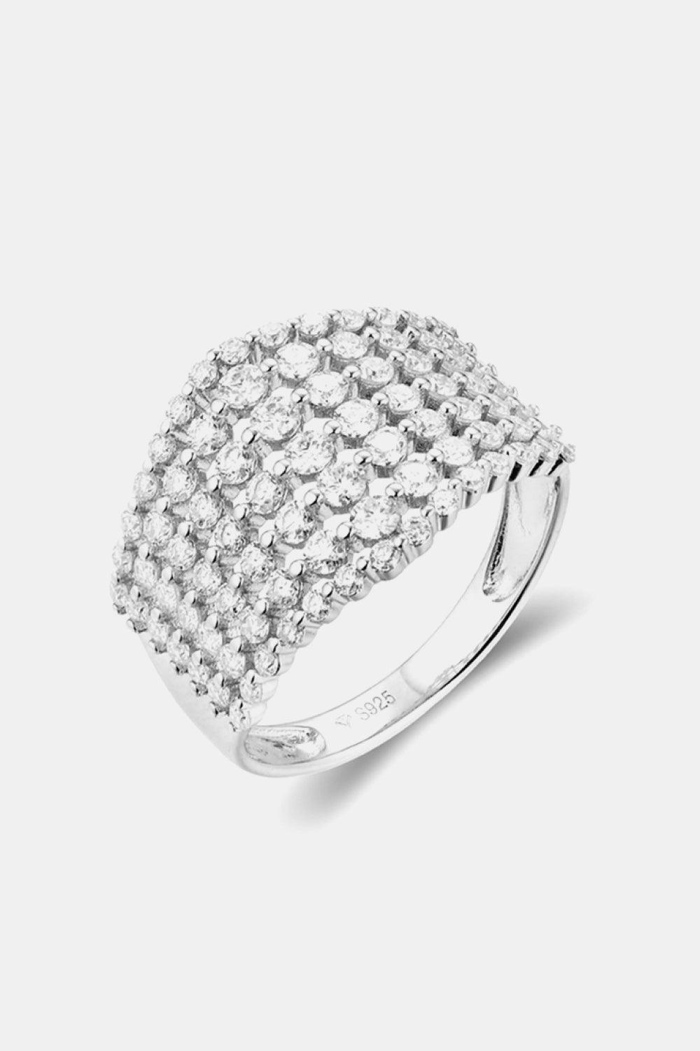1.21 Carat Moissanite 925 Sterling Silver Ring Carauana Store