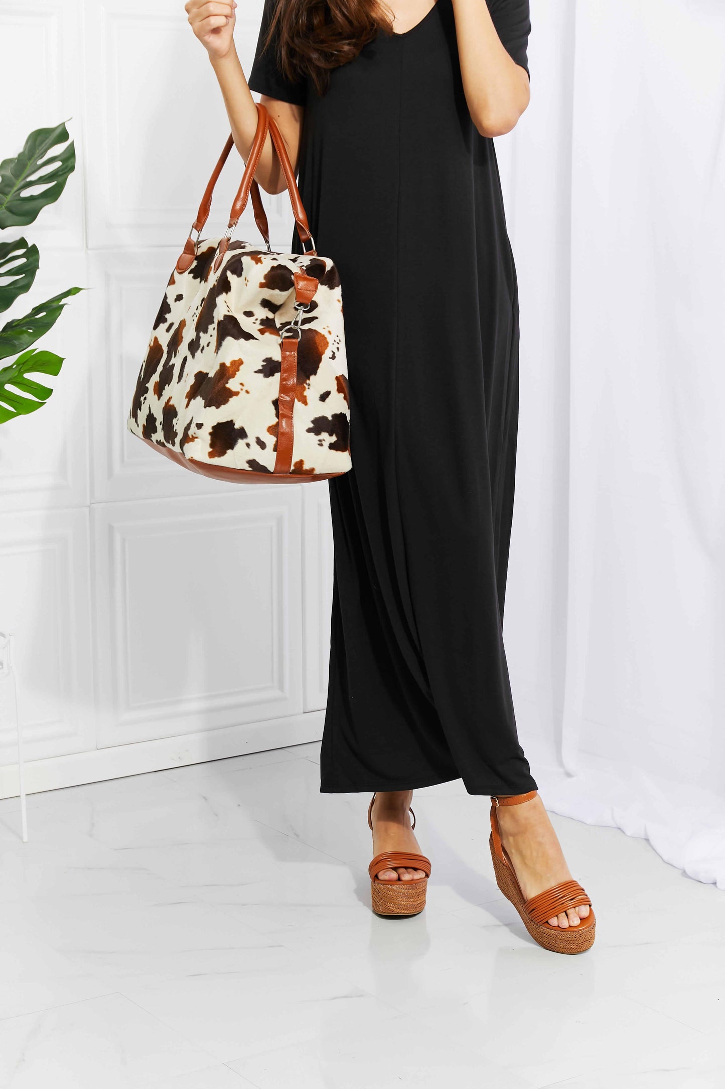 Animal Print Plush Weekender Bag Carauana Store