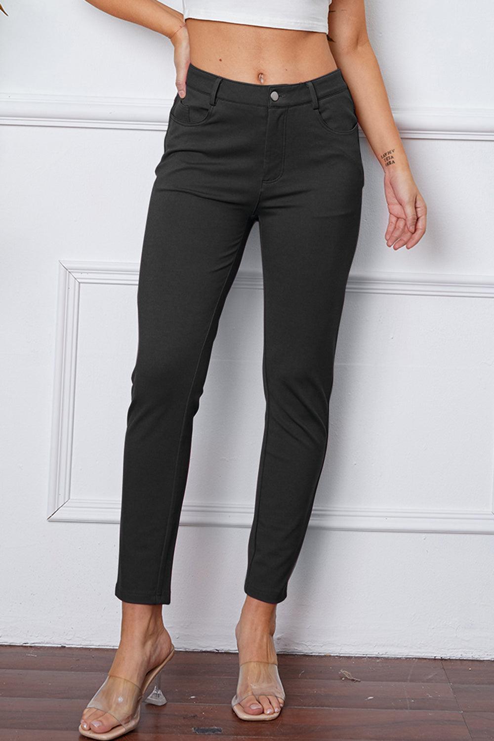 StretchyStitch Pants by Basic Bae Carauana Store