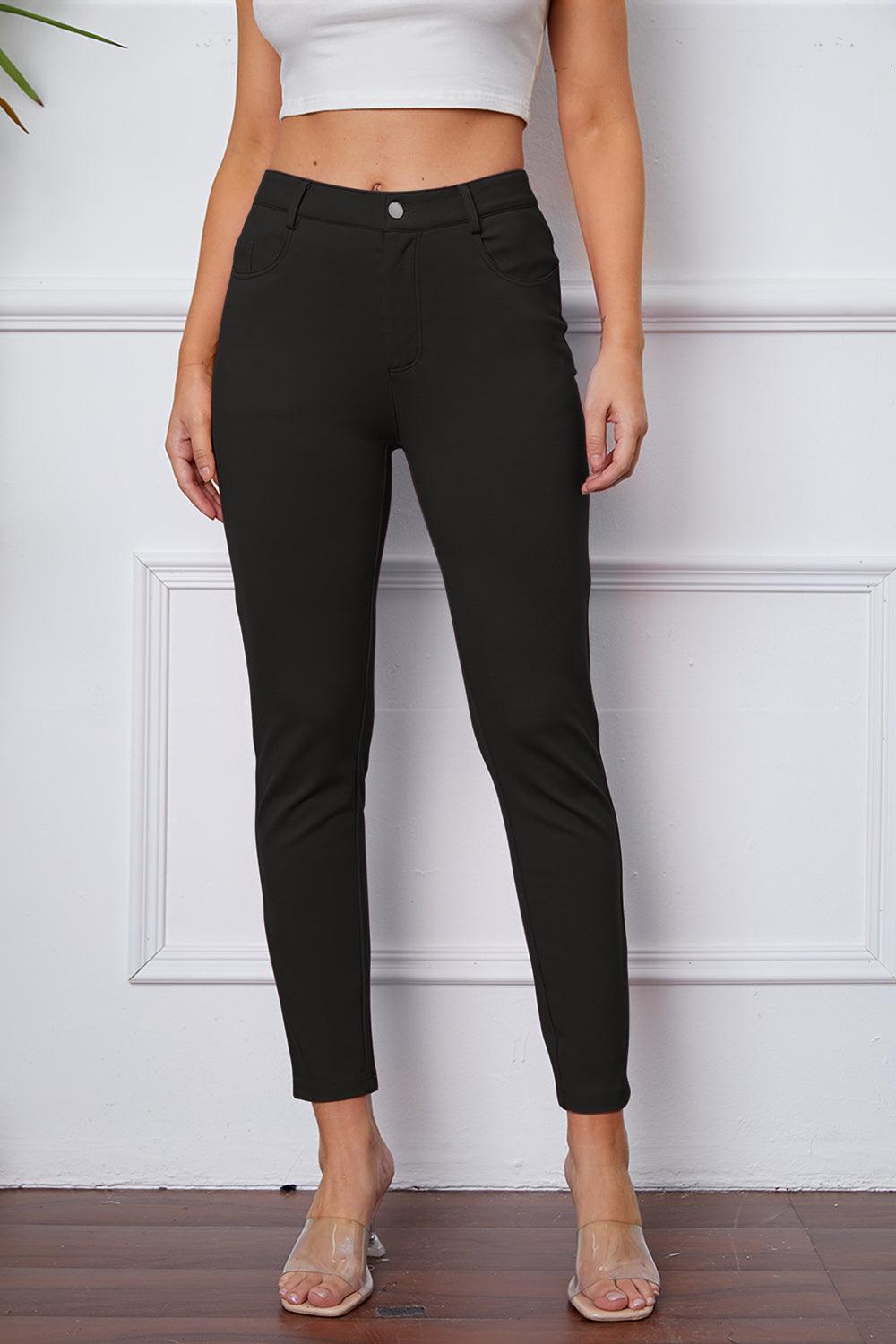 StretchyStitch Pants by Basic Bae Carauana Store