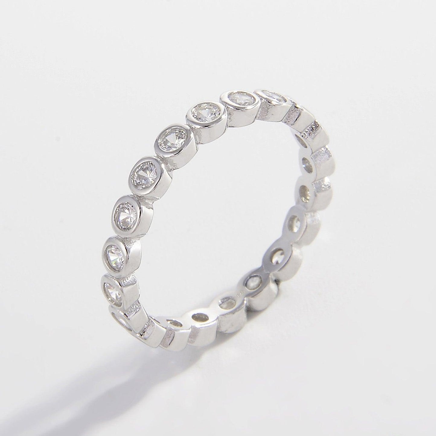 925 Sterling Silver Zircon Ring Carauana Store