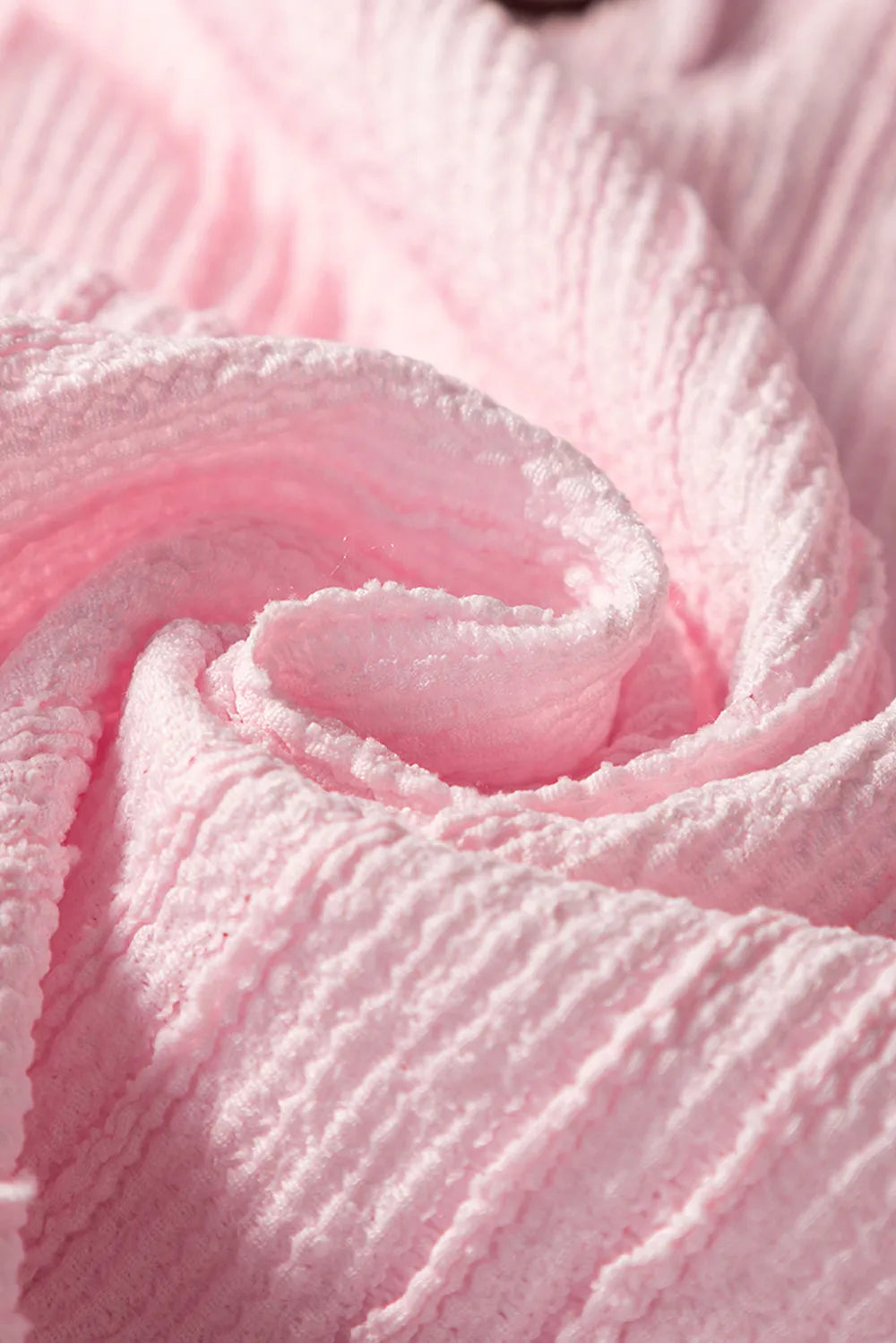 Textured Short Sleeve Top and Pocketed Wide Leg Pants Carauana Store