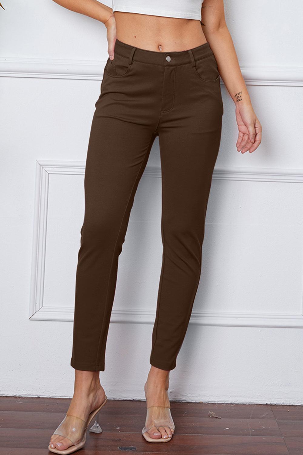 StretchyStitch Pants by Basic Bae Carauana Store
