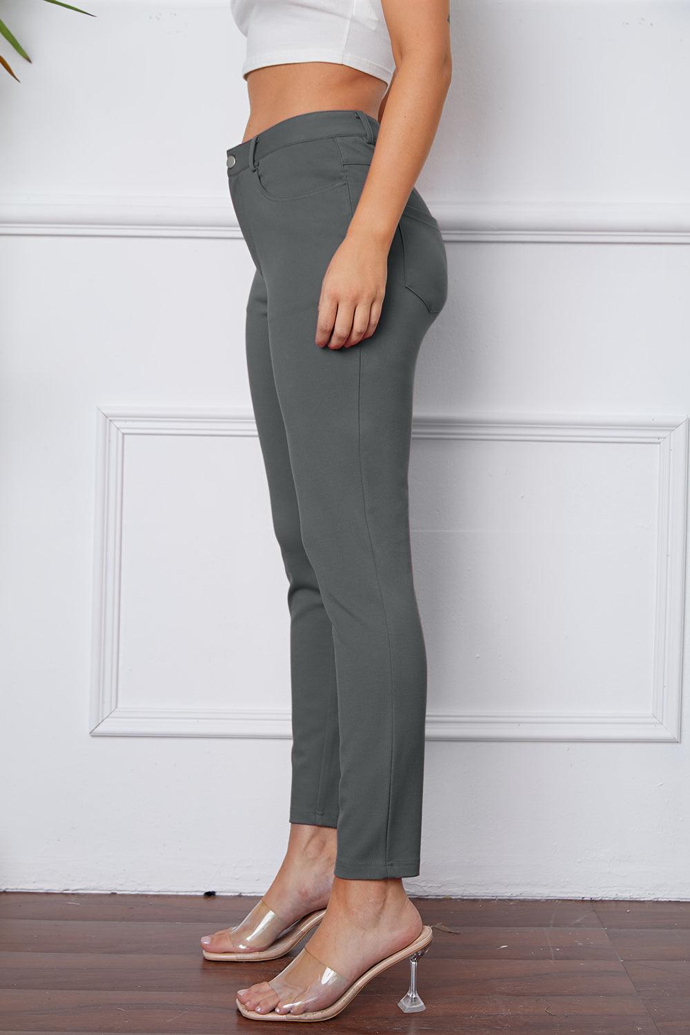 StretchyStitch Pants by Basic Bae Carauana Store