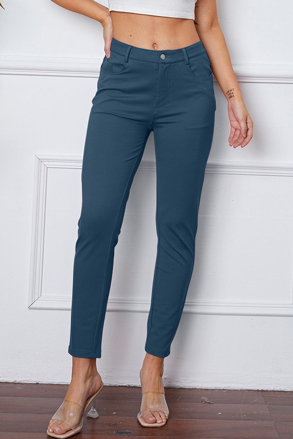 StretchyStitch Pants by Basic Bae Carauana Store