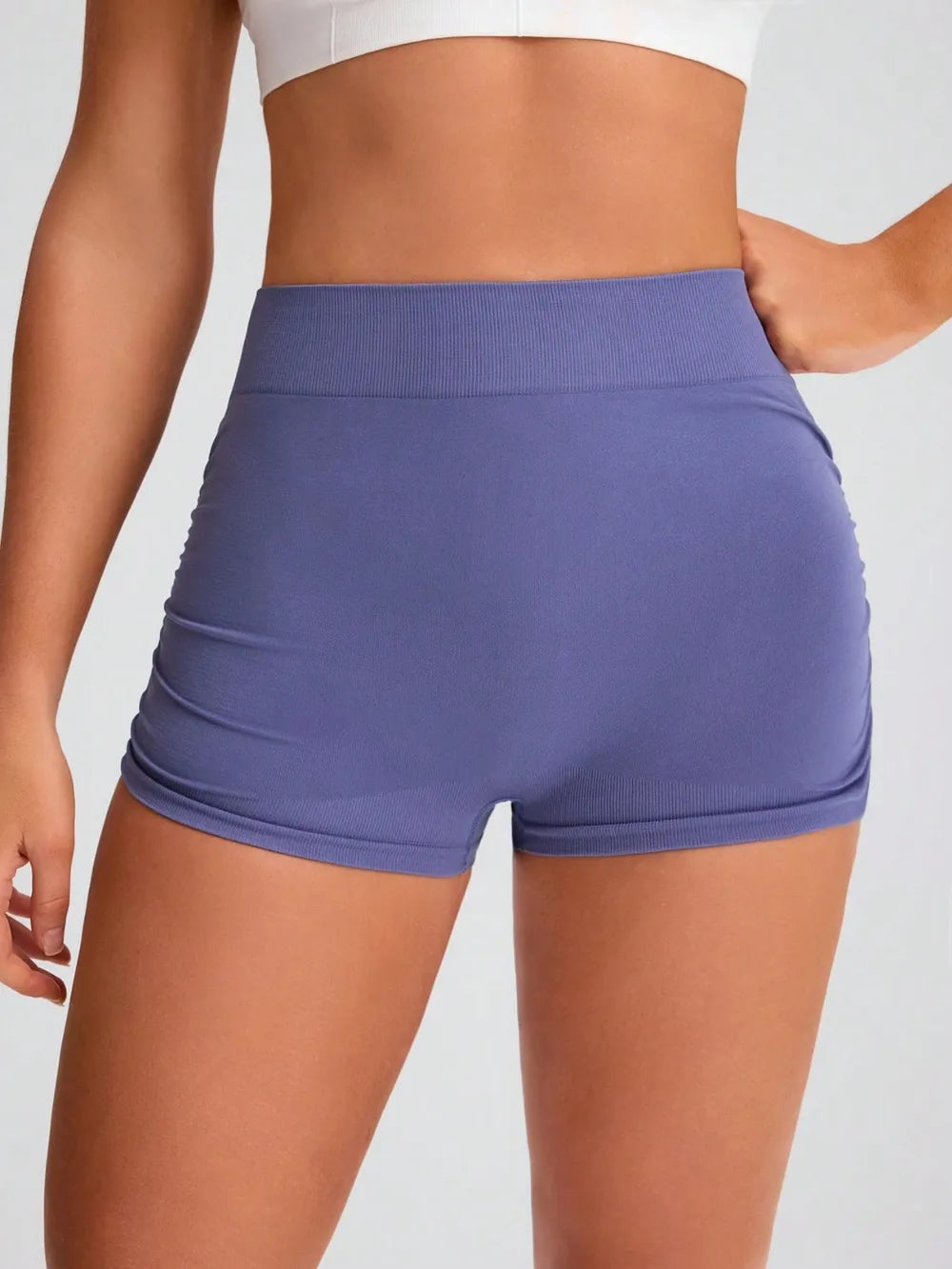 Elastic Waist Active Shorts Carauana Store