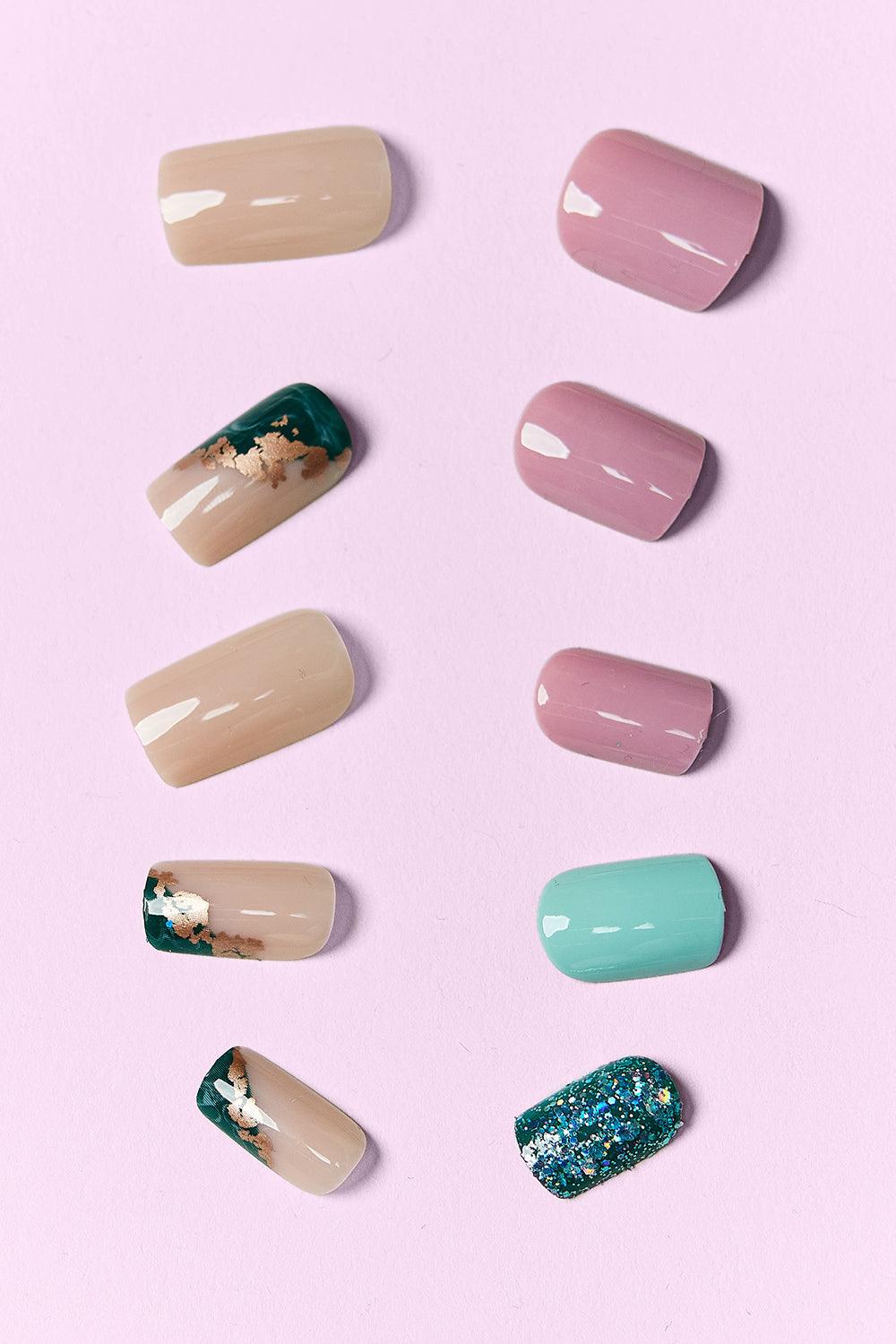 SO PINK BEAUTY Press On Nails 2 Packs Carauana Store