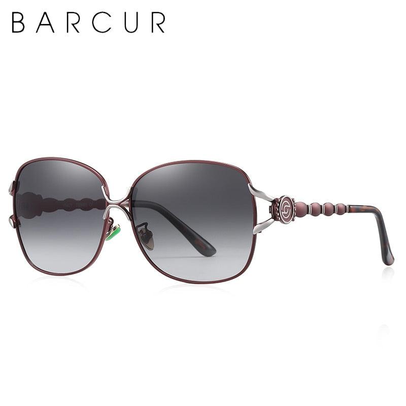 BARCUR Luxury Polarized Sunglasses Gradient Lens UV400 Protection Carauana Store