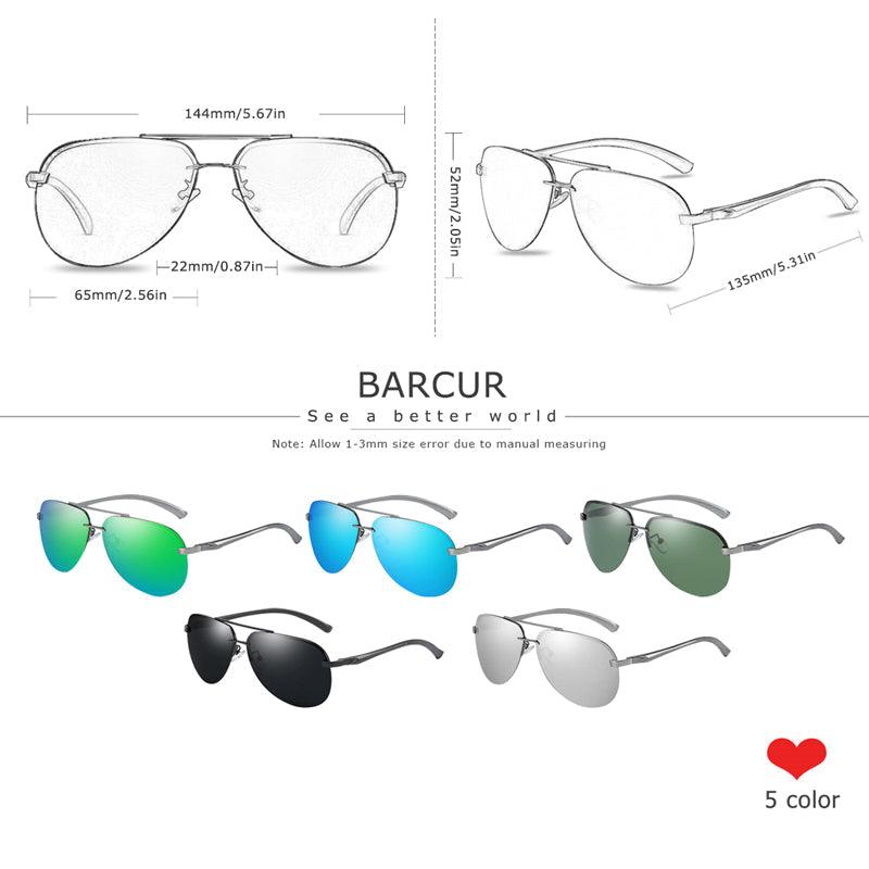 BARCUR Sports Driving Polarized Sunglasses Carauana Store