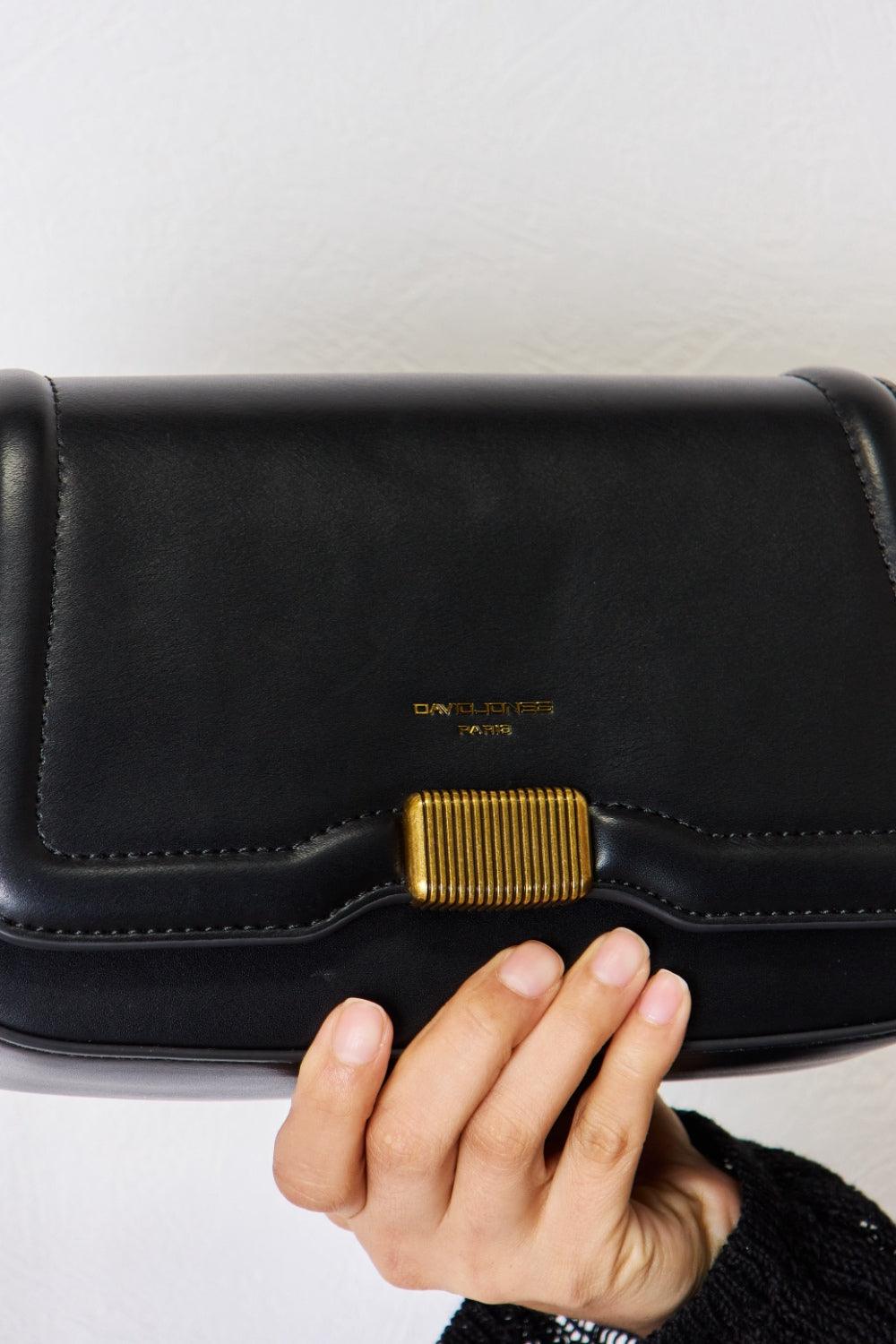 David Jones PU Leather Crossbody Bag Carauana Store