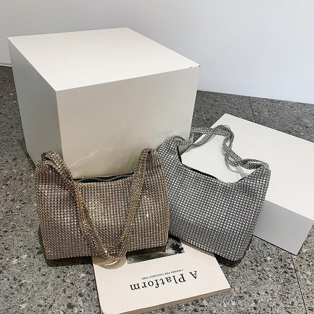 Elegant Rhinestone Clutch Purses Women Evening Wedding Party Carauana Store