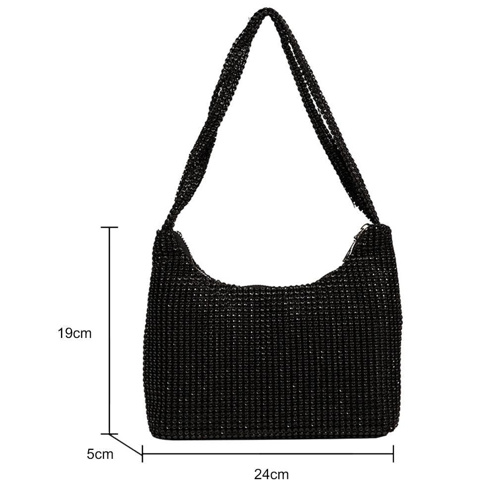 Elegant Rhinestone Clutch Purses Women Evening Wedding Party Carauana Store