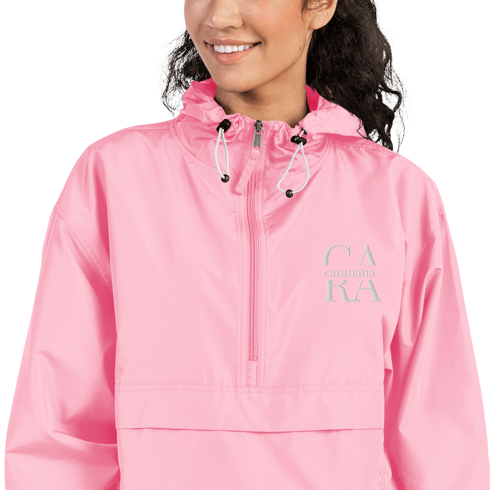 Embroidered Champion Packable Jacket Carauana Store