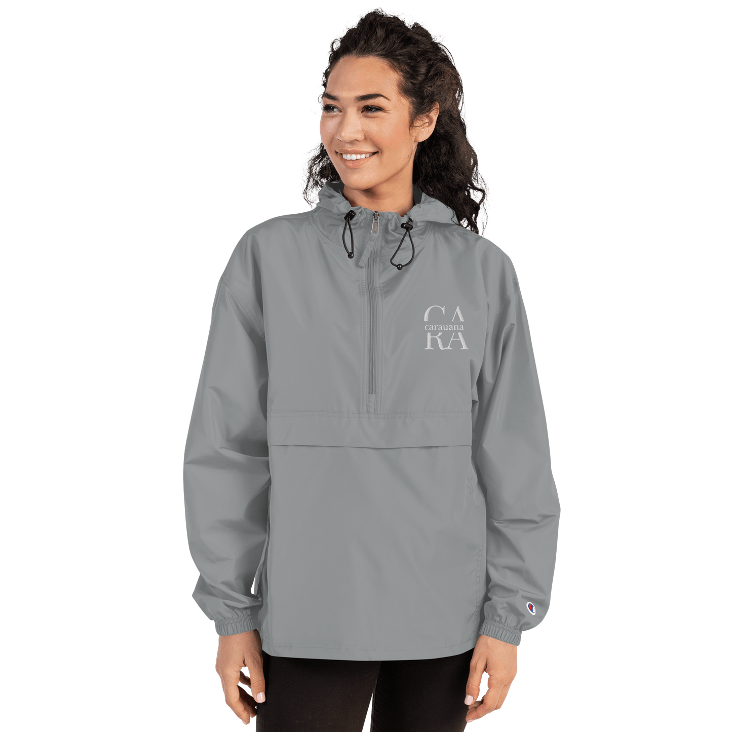 Embroidered Champion Packable Jacket Carauana Store