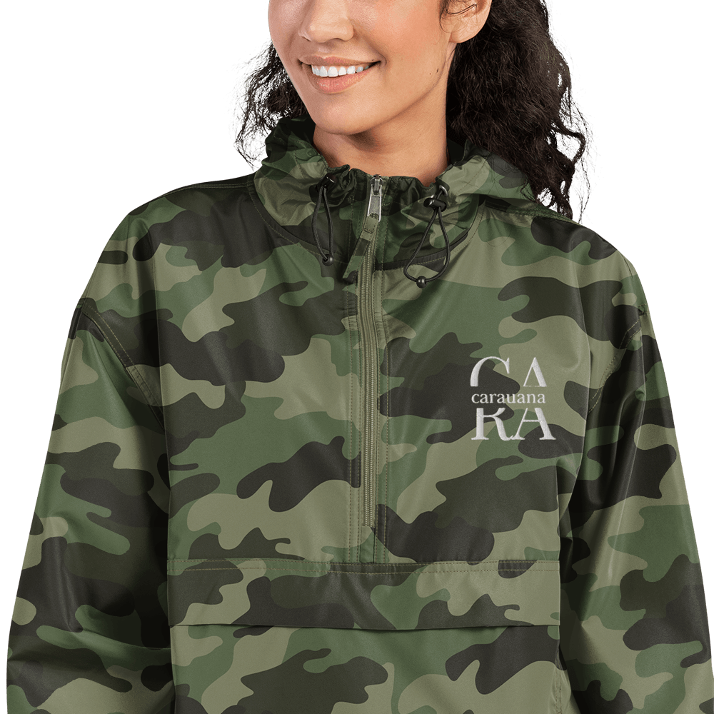 Embroidered Champion Packable Jacket Carauana Store