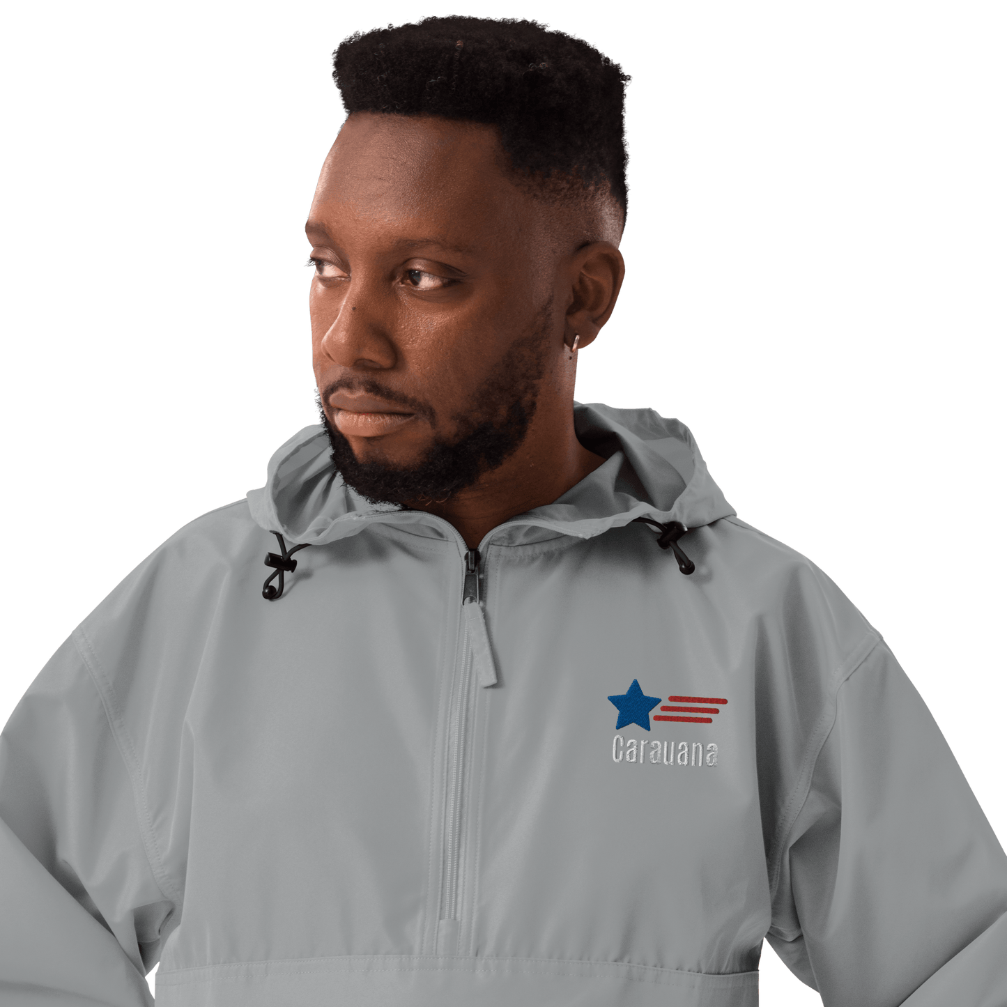 Embroidered Champion Packable Jacket Carauana Store