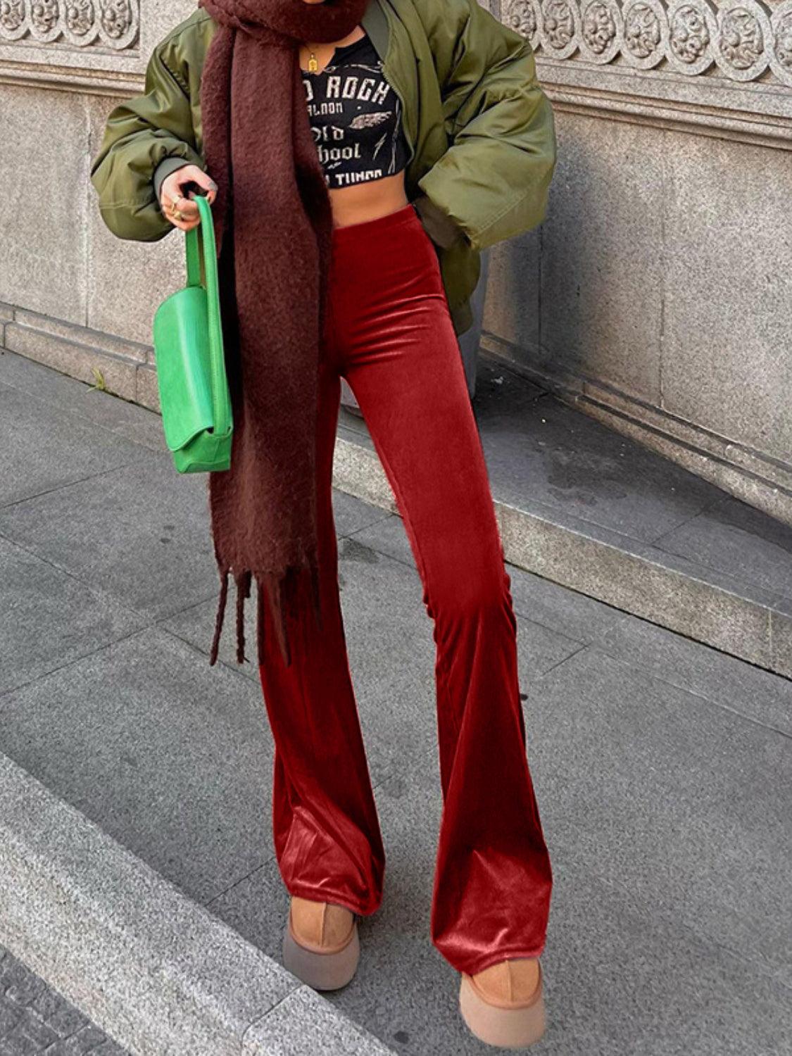 High Waist Flare Pants Carauana Store