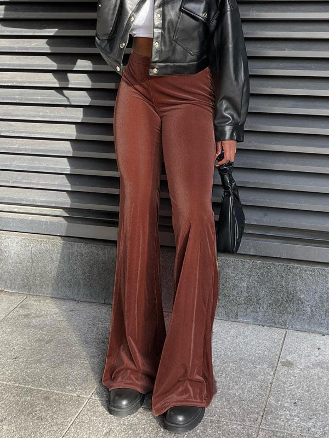 High Waist Flare Pants Carauana Store