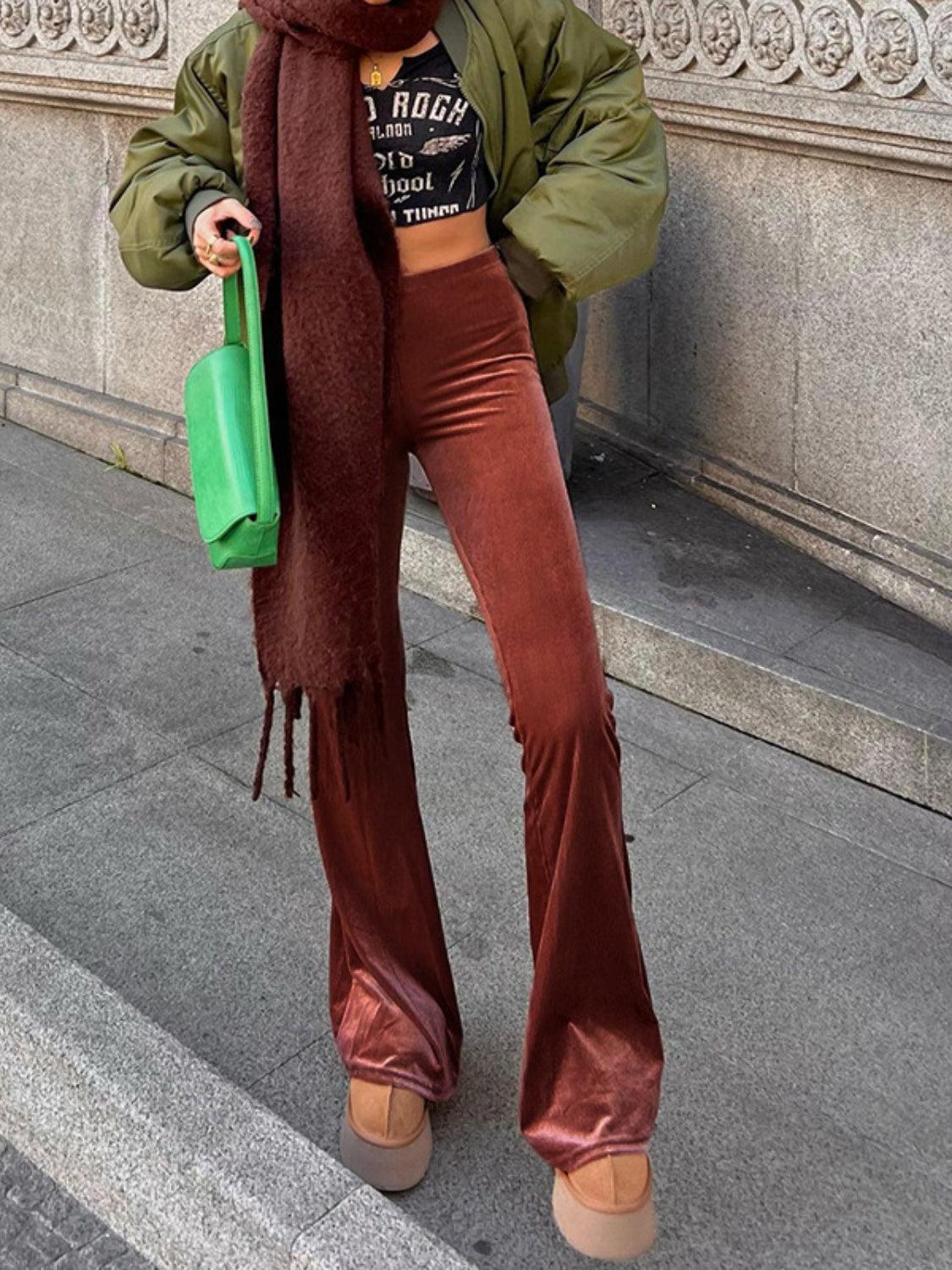 High Waist Flare Pants Carauana Store
