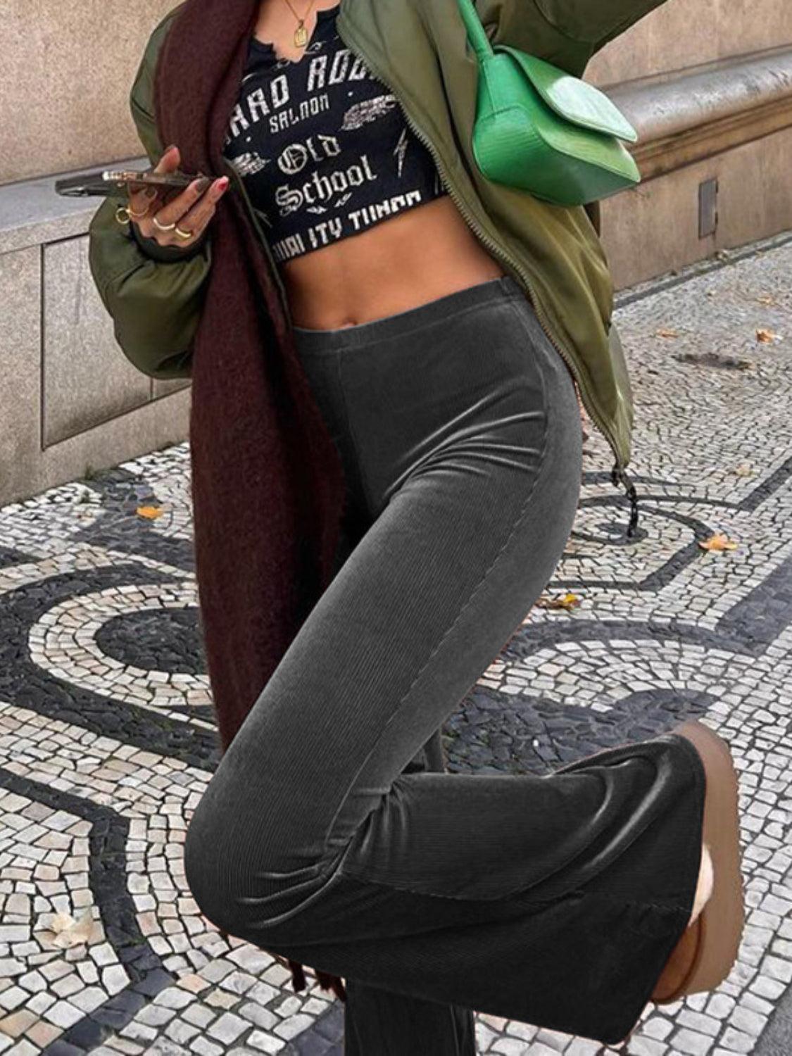 High Waist Flare Pants Carauana Store