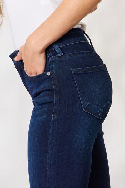 Kancan Full Size Mid Rise Flare Jeans Carauana Store