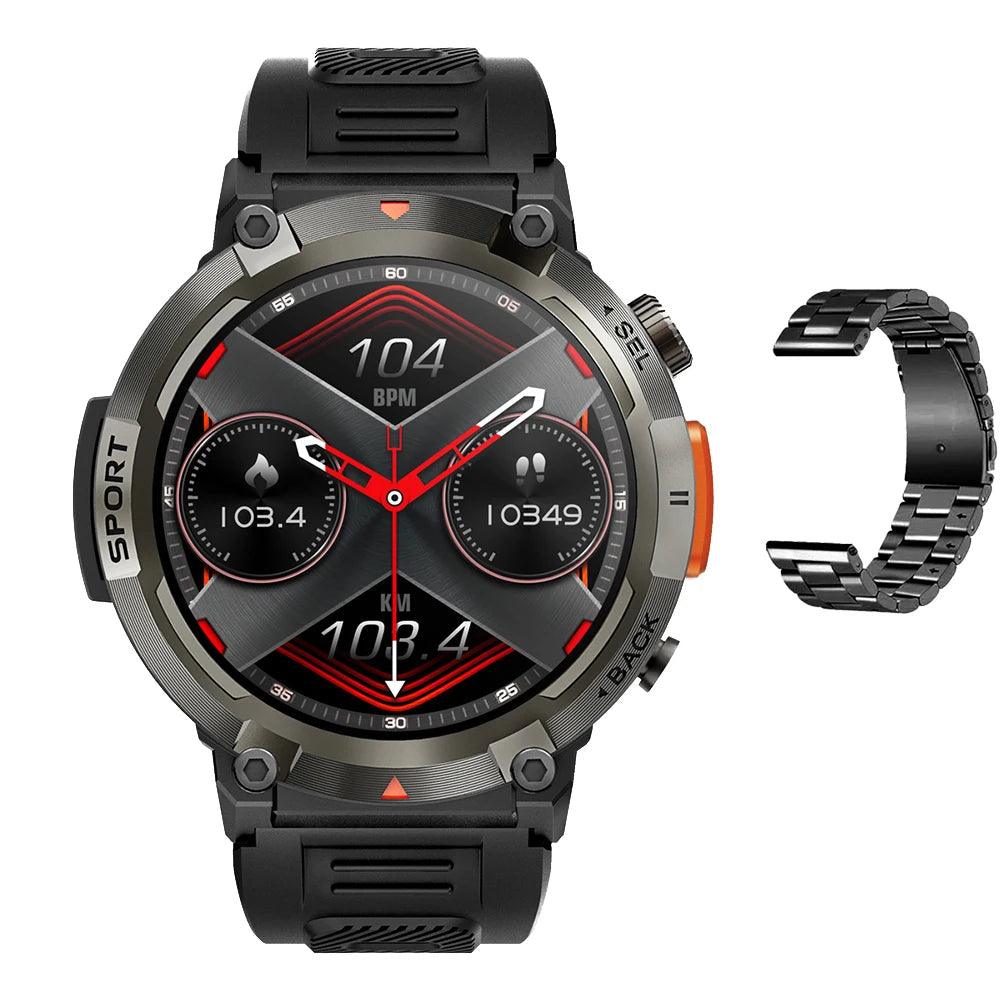 LEMFO Smartwatch With Flash Light 500Lumin S100 Men Women|Your Ultimate Fitness Companion Carauana Store