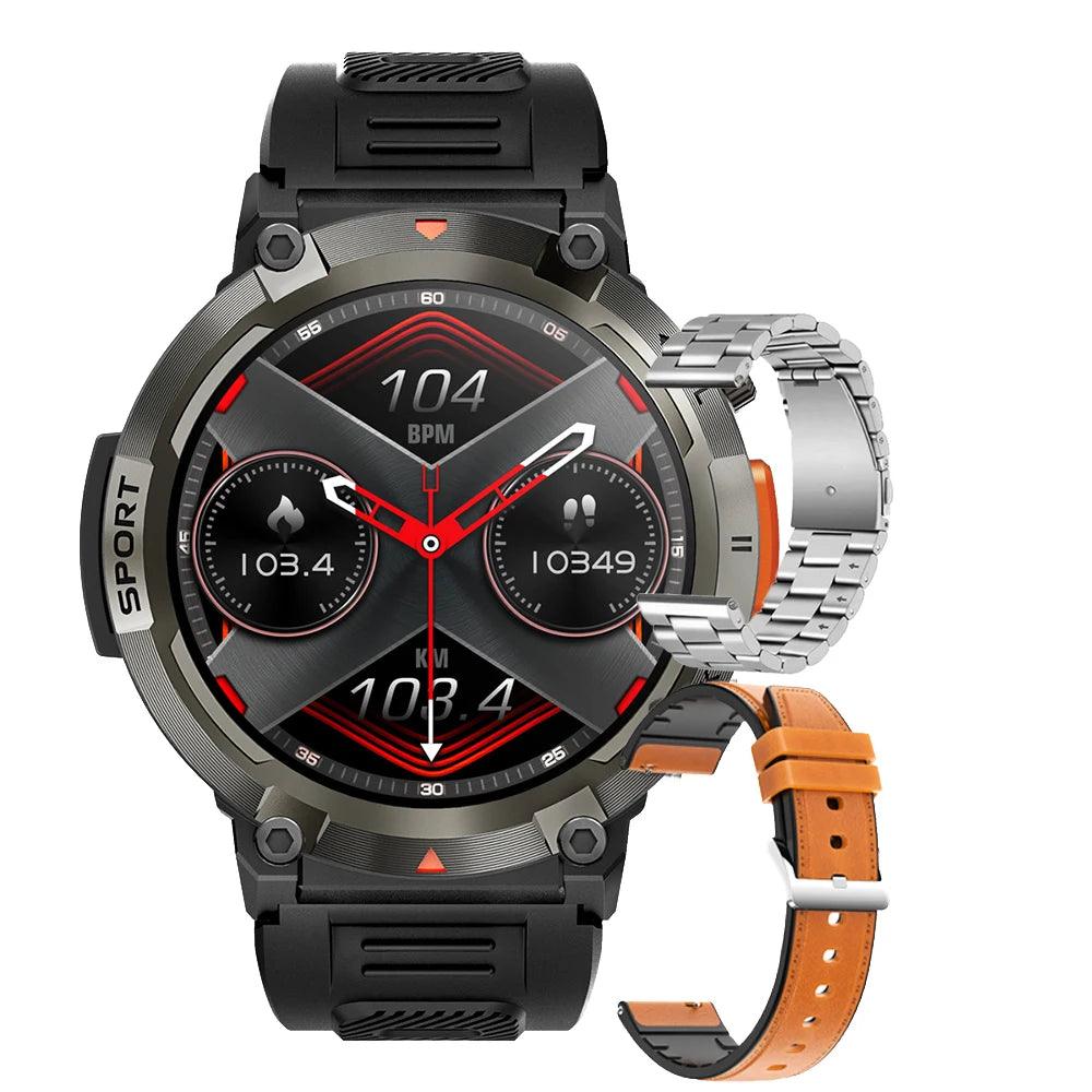 LEMFO Smartwatch With Flash Light 500Lumin S100 Men Women|Your Ultimate Fitness Companion Carauana Store