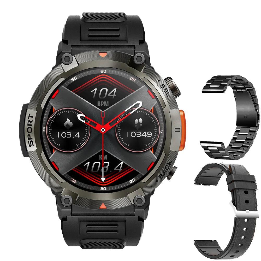 LEMFO Smartwatch With Flash Light 500Lumin S100 Men Women|Your Ultimate Fitness Companion Carauana Store