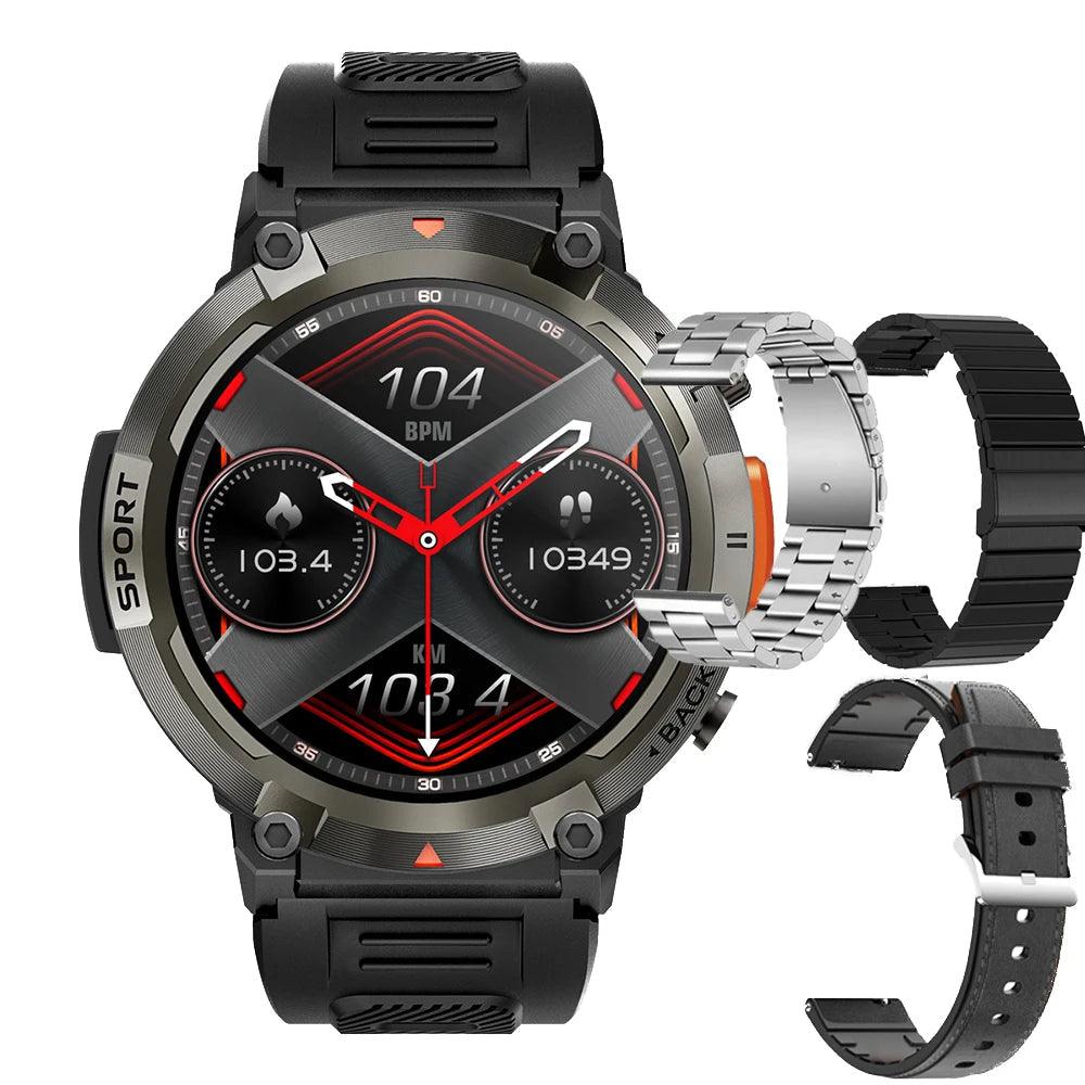 LEMFO Smartwatch With Flash Light 500Lumin S100 Men Women|Your Ultimate Fitness Companion Carauana Store