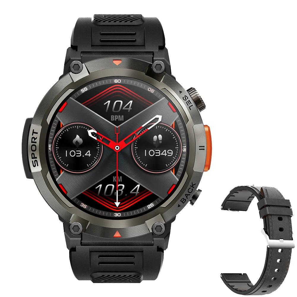 LEMFO Smartwatch With Flash Light 500Lumin S100 Men Women|Your Ultimate Fitness Companion Carauana Store