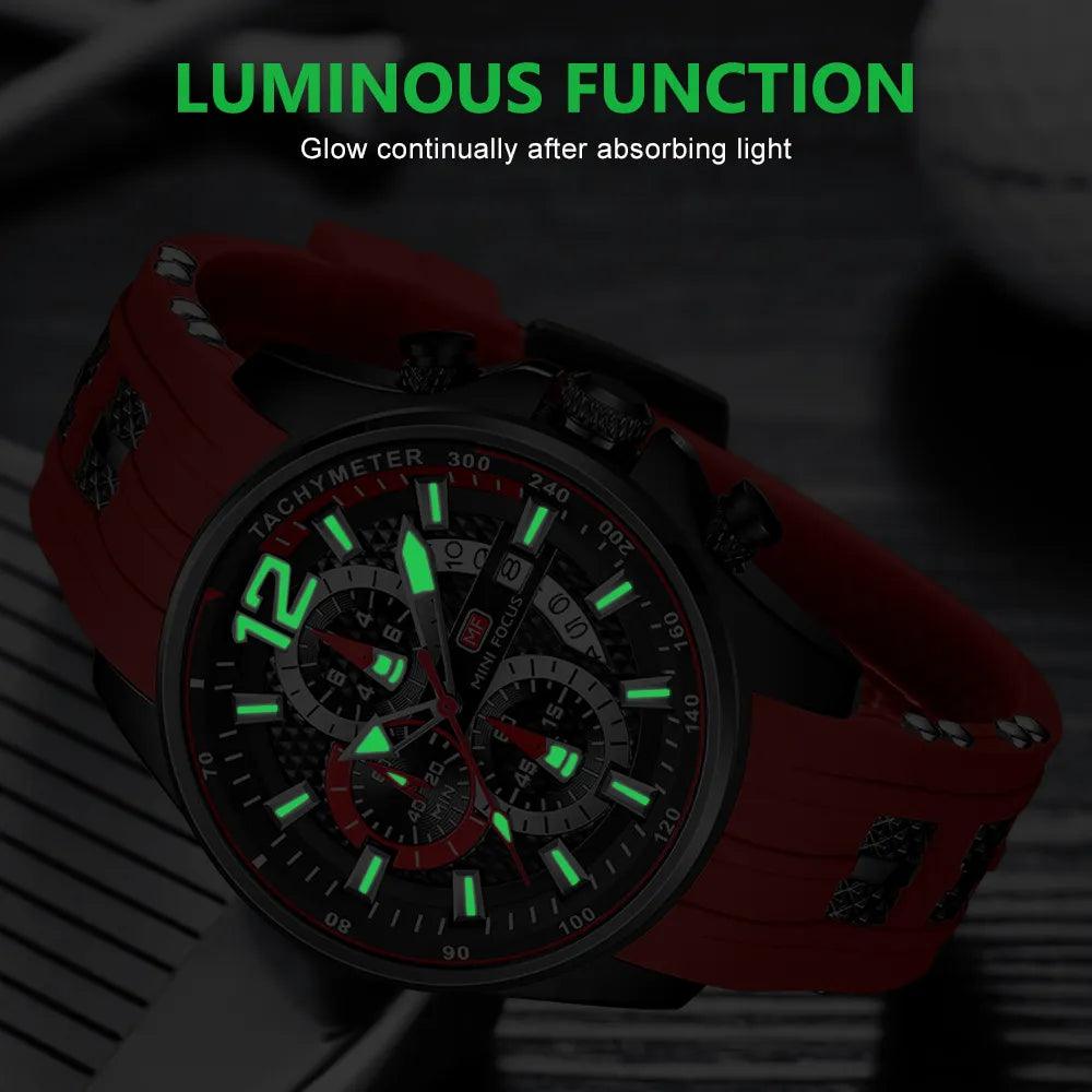 MINIFOCUS Sport Quartz Watch: A Fusion of Style and Functionality Carauana Store