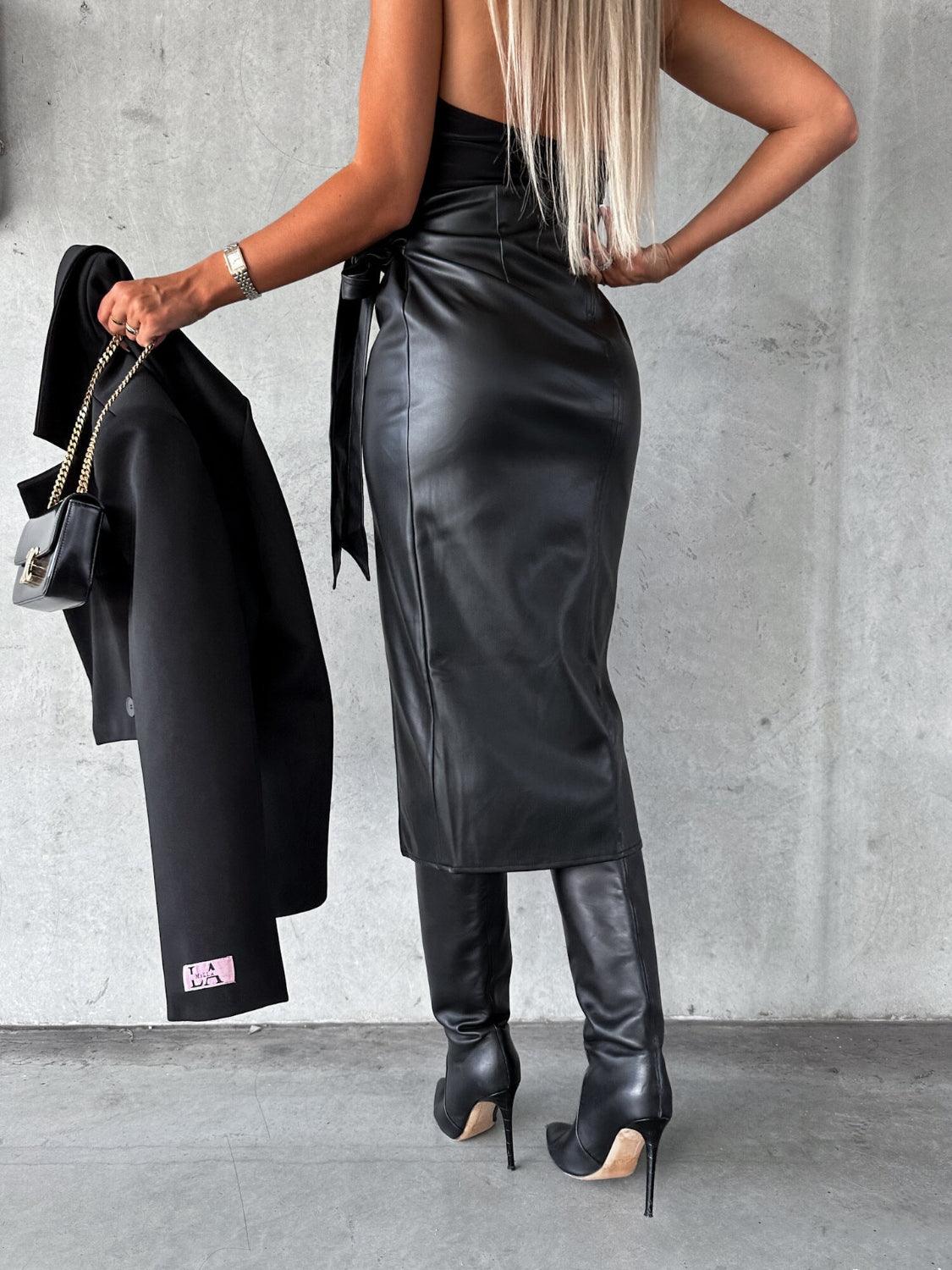 Tied High Waist Skirt Carauana Store