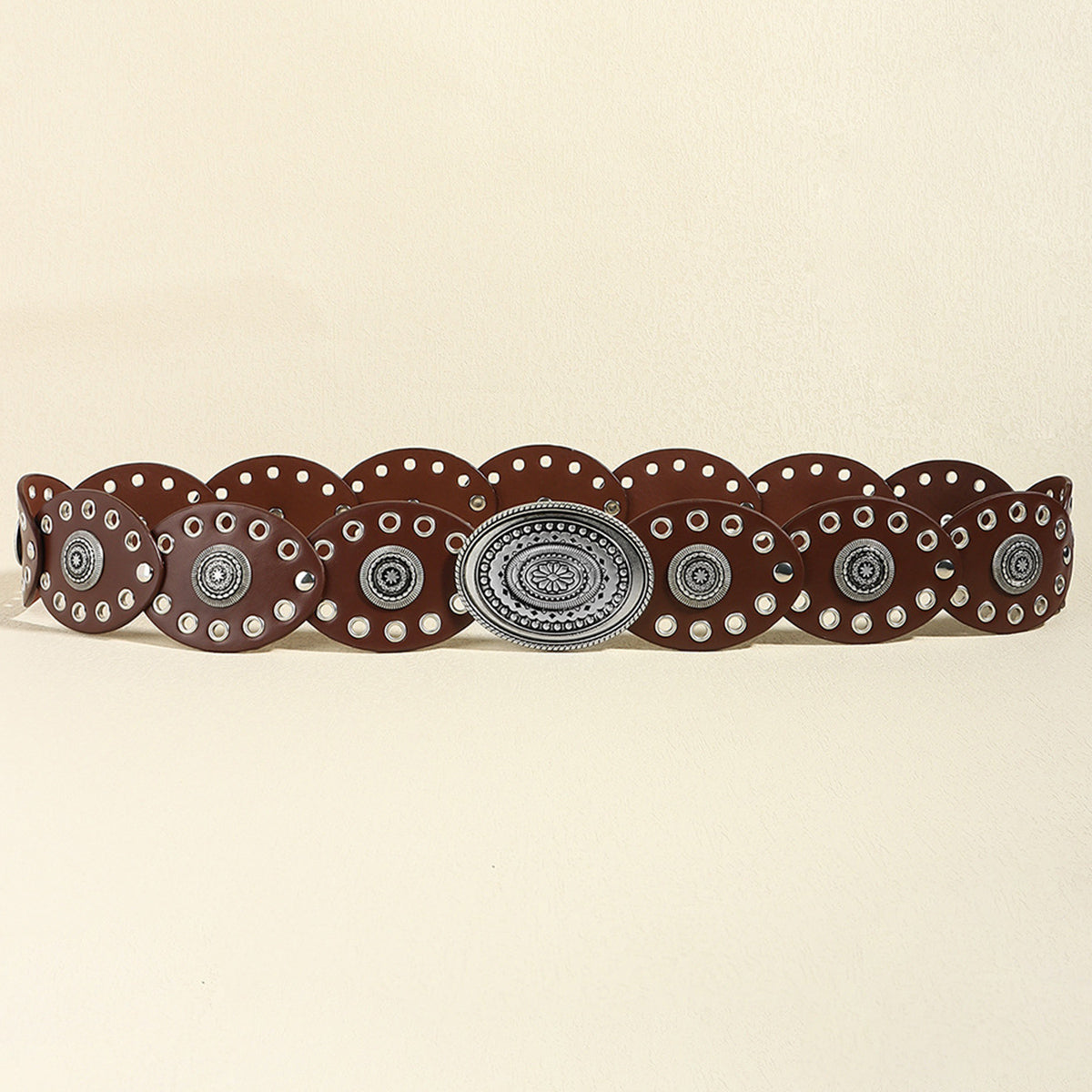 Oval PU Belt Carauana Store